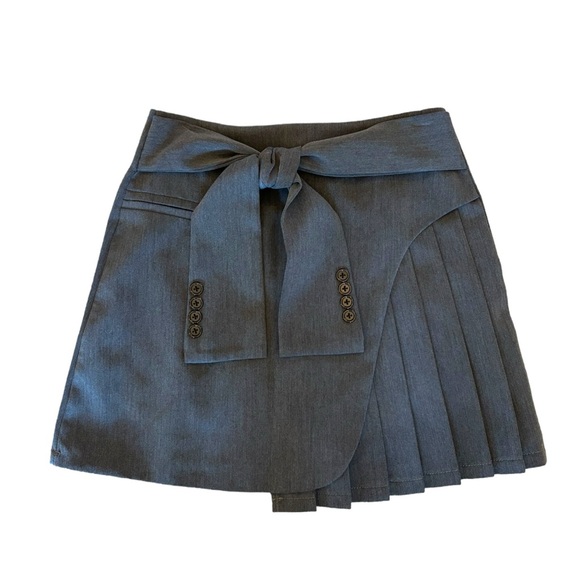 Adorable Pleated Skorts Skirt Shorts Size XS - Picture 9 of 13